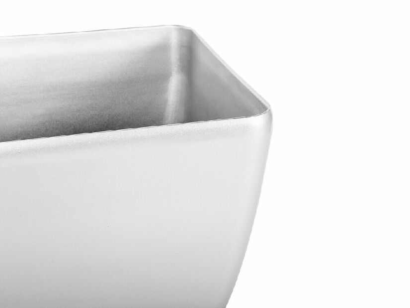 Ghiveci ARIAH 41x42x42 cm (ceramică) (argintiu)