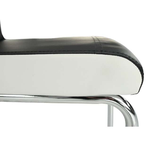 Scaun de sufragerie Nacton (negru + alb)