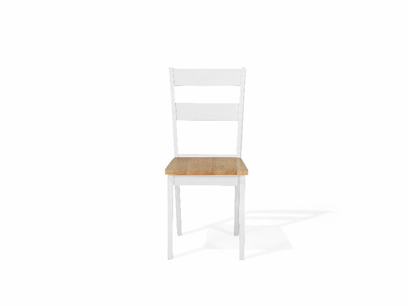 Set 2 buc. scaune pentru sufragerie Georgi (alb)