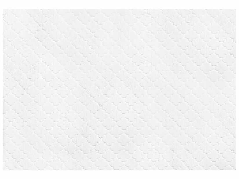 Covor din blană artificială 160 x 230 cm Gharry (alb)