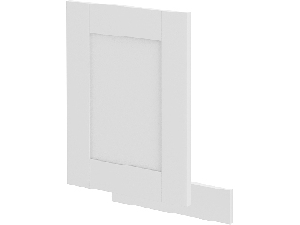 Uși pentru mașina de spălat vase, încorporată Lucid ZM 446 x 570 (alb + alb)