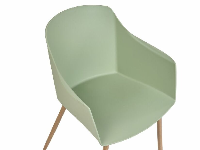 Set 2 buc scaune sufragerie Fonza (verde deschis)