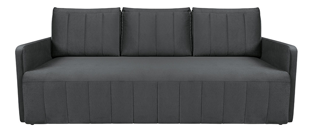 Canapea cu trei locuri Dessa Lux 3DL (gri închis)