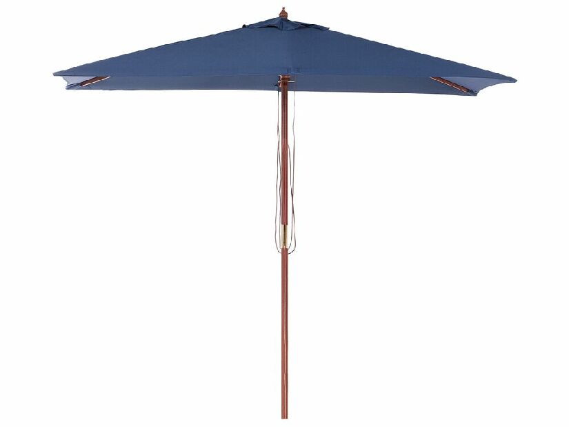 Umbrelă de grădină 144 cm FLAME (lemn) (albastru marin)