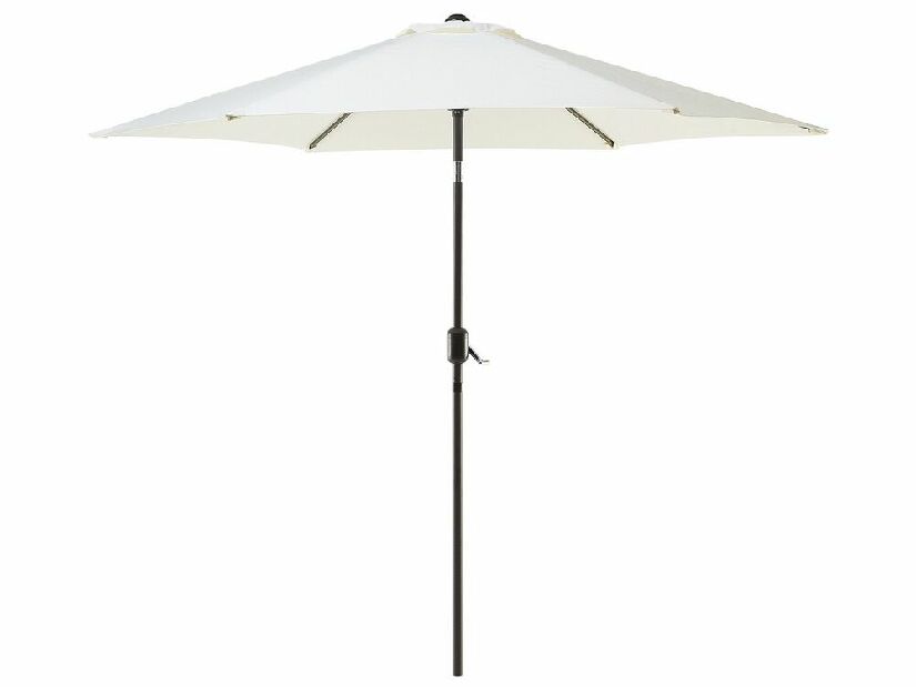 Umbrelă de grădină 270 cm VARENA (aluminiu) (bej deschis)