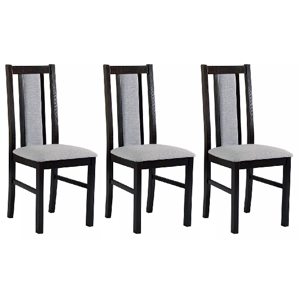 Set 3buc. scaune de sufragerie Avian (wenge + Textil 10) *vânzare