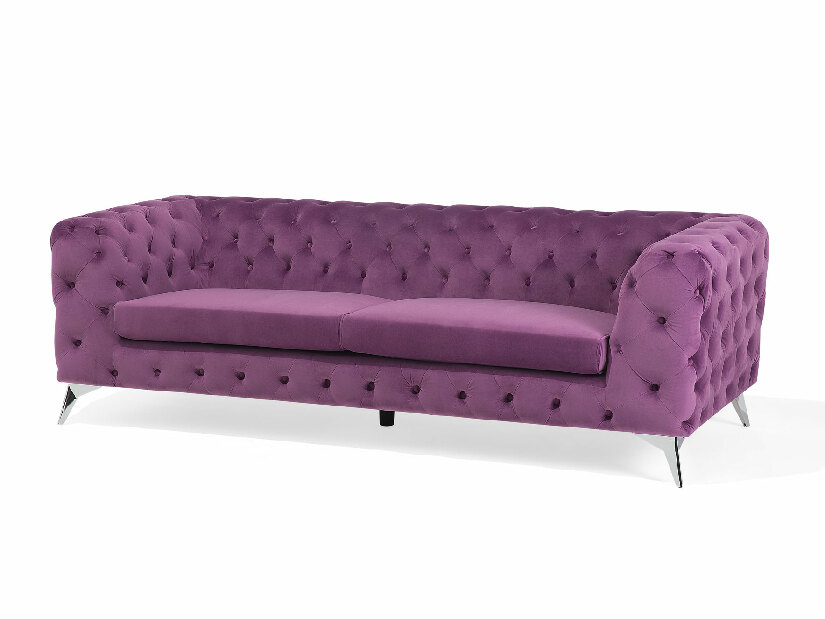Canapea 3 locuri Sundby (violet) 