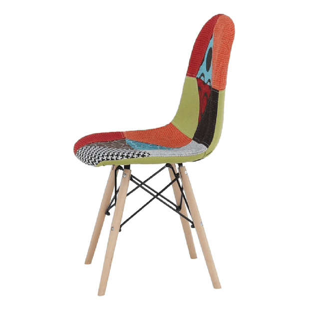 Set 4 buc. scaune sufragerie Cerra 2 typ 2 (patchwork) *vânzare