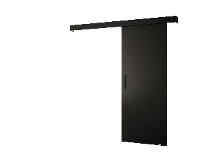 Uși culisante 90 cm Sharlene I (negru mat + negru mat + negru)
