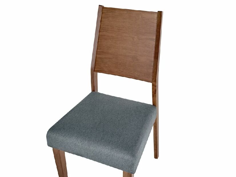 Set 2 buc scaun tip bar Eulalia (lemn închis)