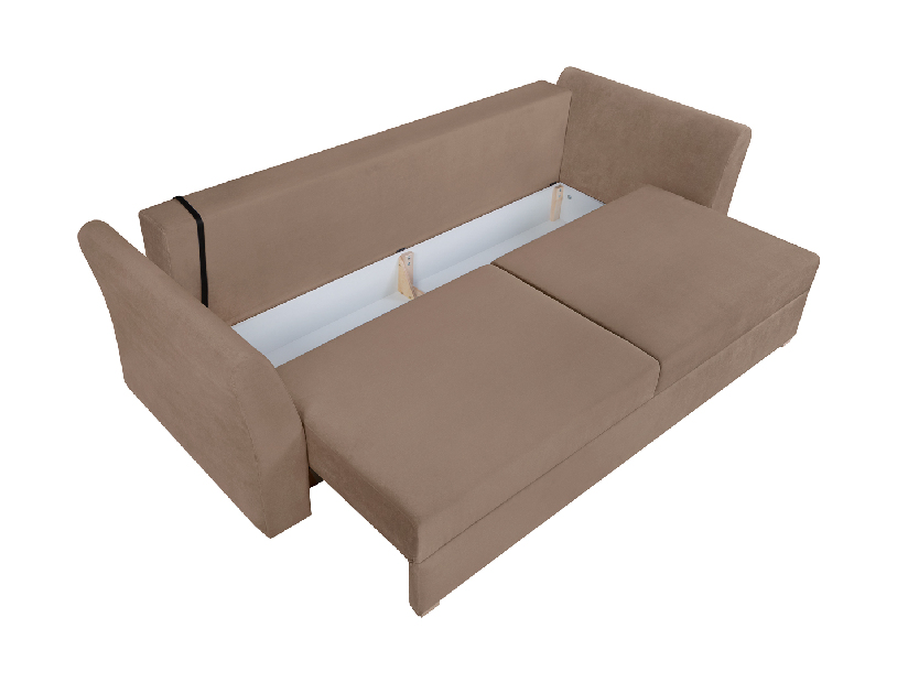 Canapea cu trei locuri Ronda Lux 3DL (maro)