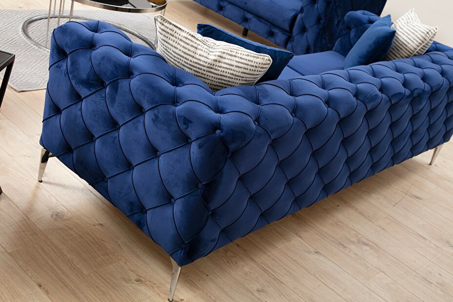 Canapea două locuri- Asir Collo (albastru închis)