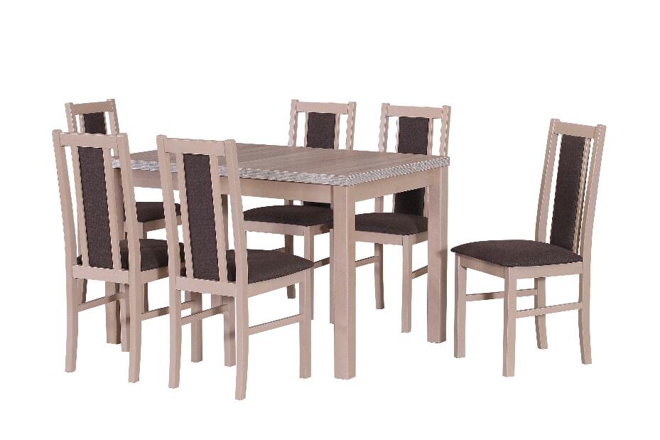 Set masă scaune pentru sufragerie Kyman (pentru 4 până la 6 persoane)