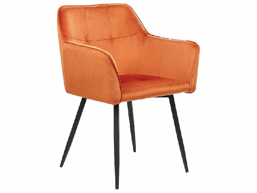 Set 2 buc scaune de sufragerie Jasminka (portocaliu)
