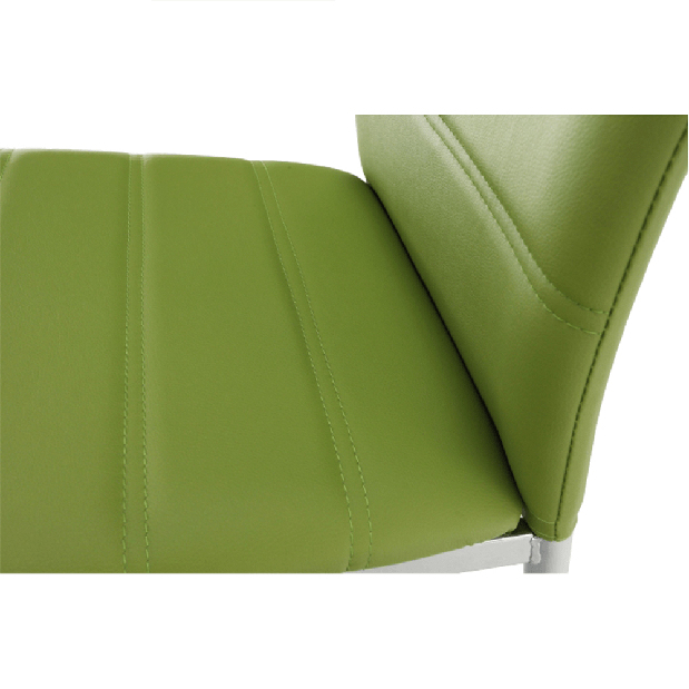 Scaun de sufragerie Deloros (2 buc.) (verde) *vânzare stoc