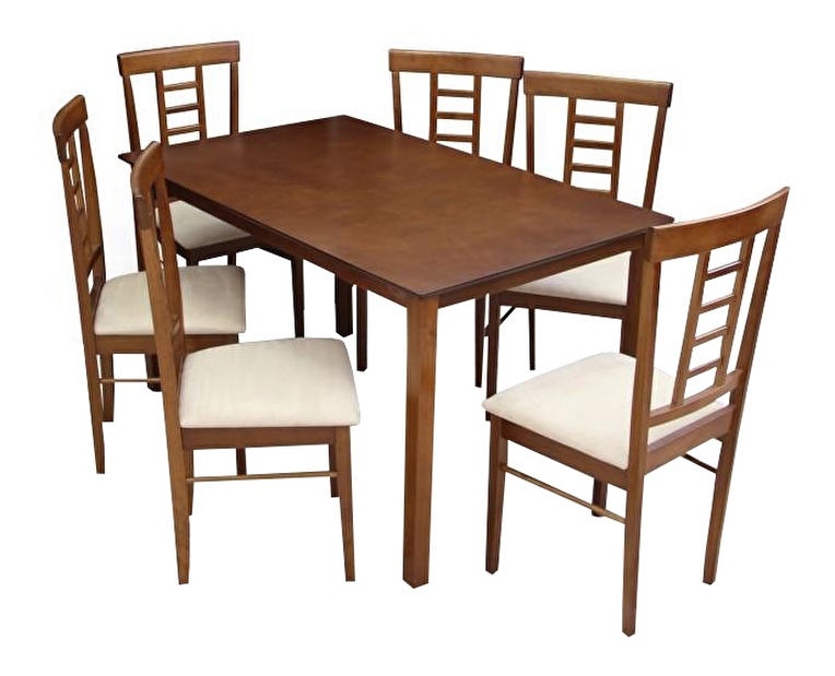 Set masă scaune pentru sufragerie Akan 1+6 (pentru 6 persoane)