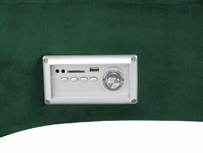 Divan/ Șezlong Stellina (verde) (cu boxă și port USB)