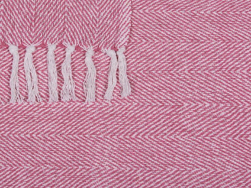 Pătură 160x130 cm TANAMI (textil) (roz)