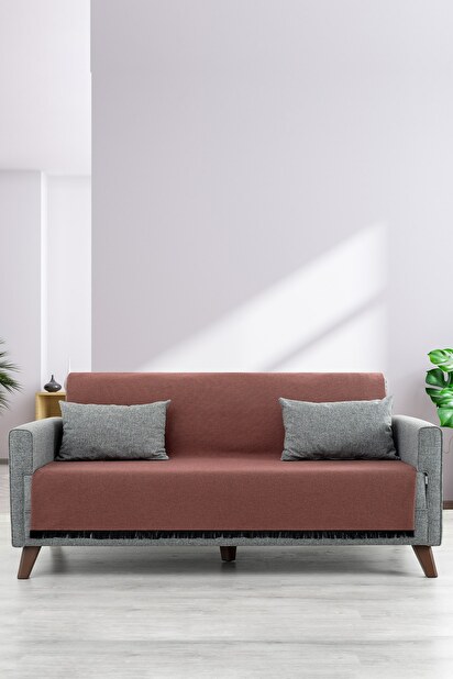 Cuvertură pentru canapea 200 x 160 cm Lalia (Roșu)