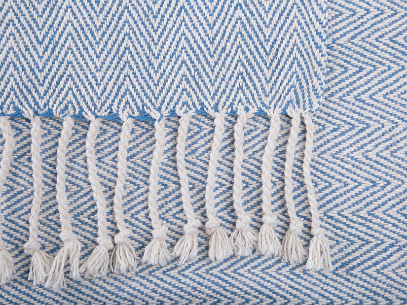 Pătură 160x130 cm TUENA (textil) (albastru)