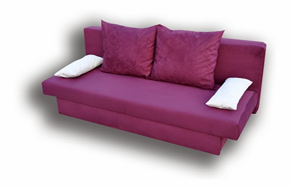 Canapea 3 locuri Vega (roz)