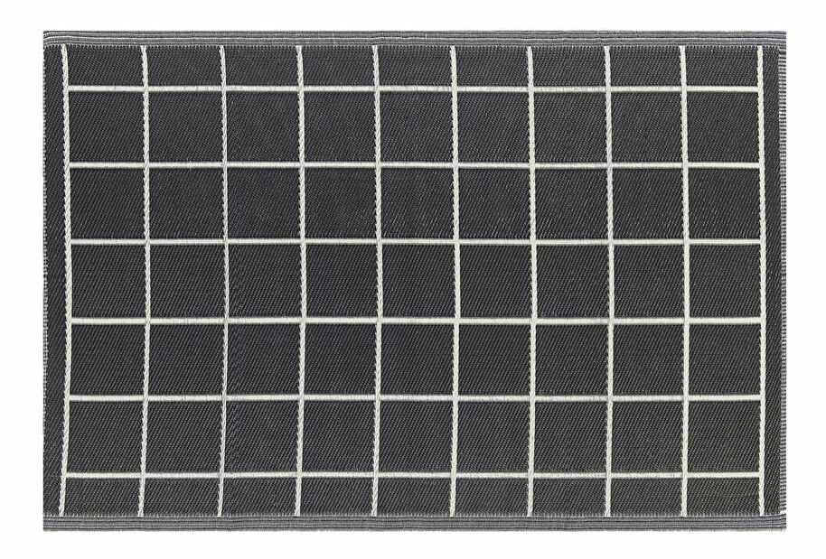 Covor 120x180 cm RIAMPA (polipropilenă) (negru)
