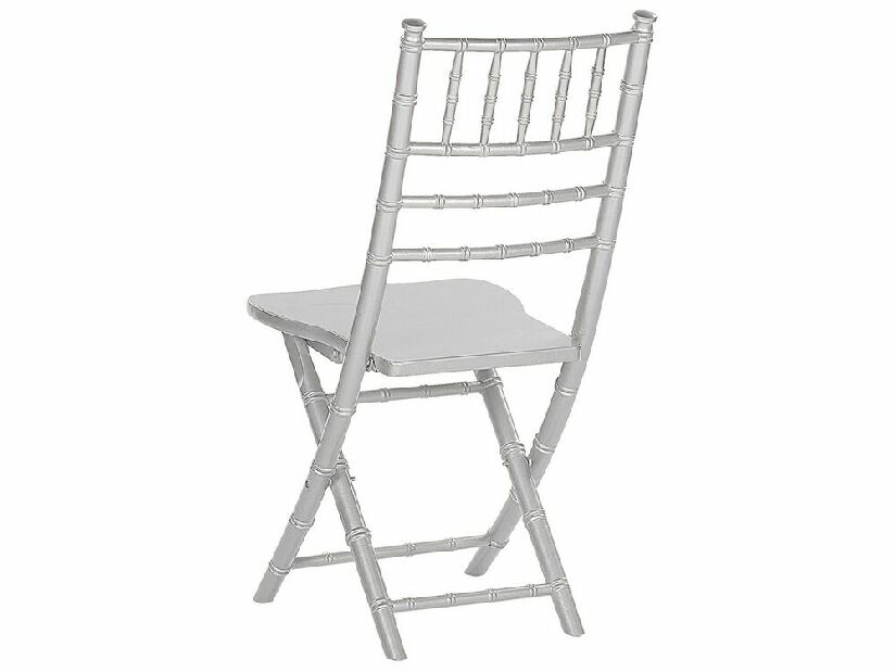 Set 4 buc scaune de sufragerie MASSA (argintiu)