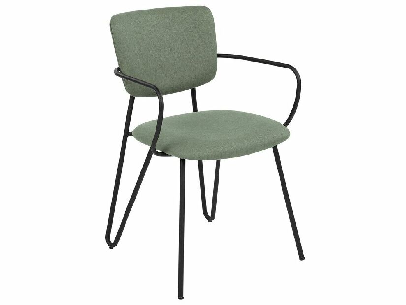 Set 2 buc scaun tip bar Emmanuelle (verde)