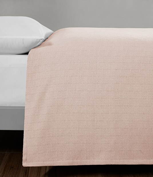 Cuvertură pentru pat 200 x 230 cm Sirena (Roz deschis)
