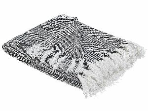 Pătură 160x130 cm TANAMI (textil) (negru)