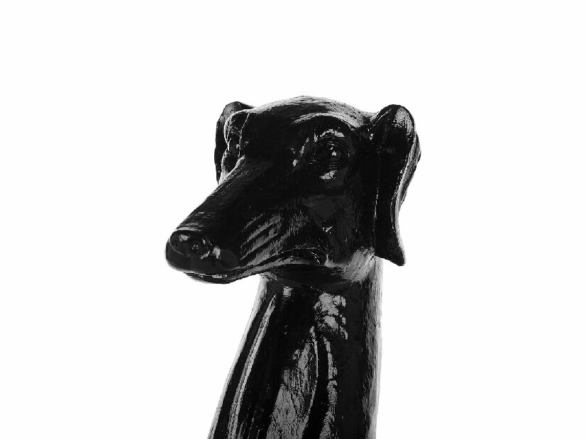 Figurină decorativă GOIANIA 80 cm (sticlă laminat) (negru)