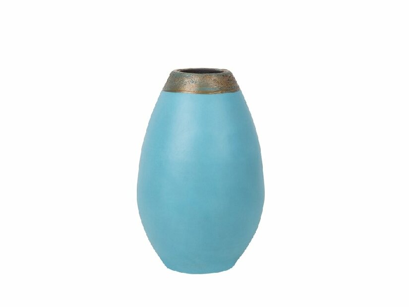 Vază CORIBA 32 cm (ceramică) (albastru)