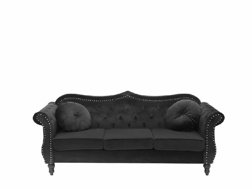 Canapea 3 locuri Stege (negru) *resigilate