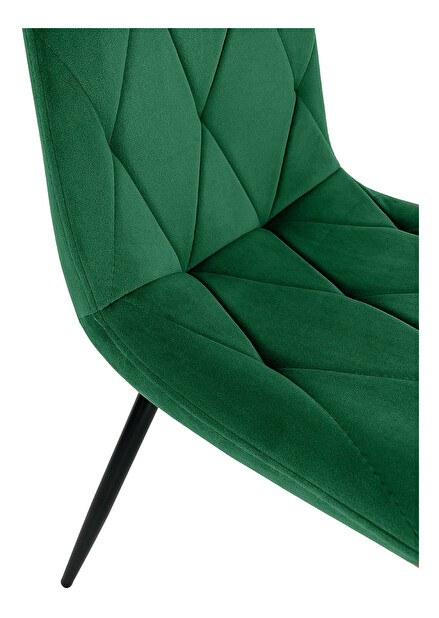 Scaun de sufragerie Saskia (verde închis) *vânzare