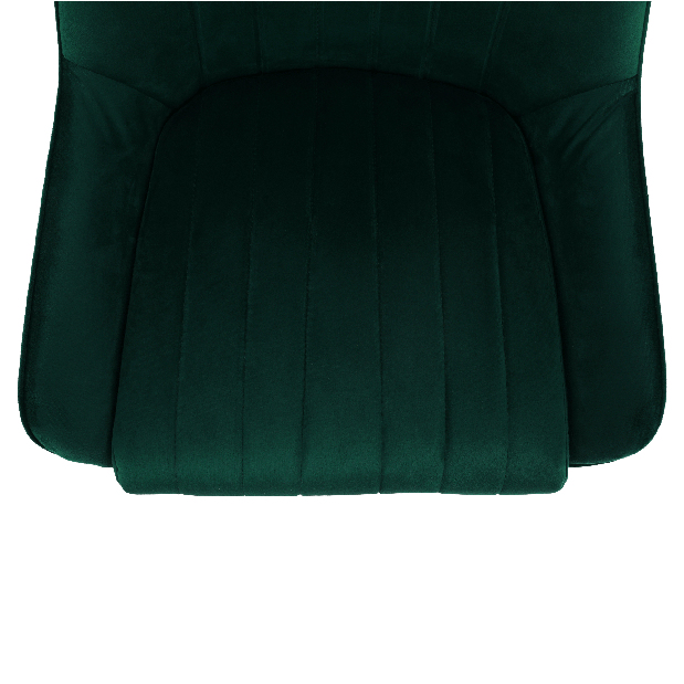 Scaun de sufragerie Soddy (smaragd + auriu)