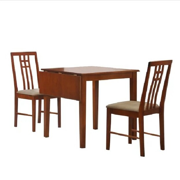 Set masă scaune pentru sufragerie Sylris (pentru 2 persoane)