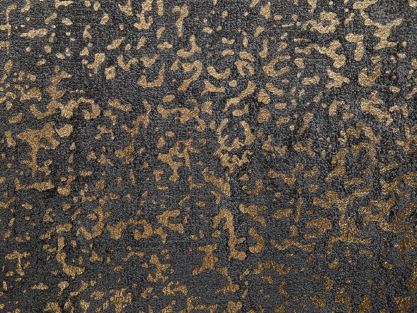 Covor 140x200 cm ELSE (stofă) (gri + auriu)