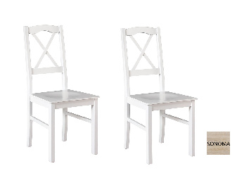Set 2 buc scaune de sufragerie Zefir XI D (stejar sonoma) *vânzare