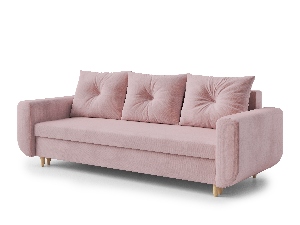 Canapea trei locuri Maugli (roz)