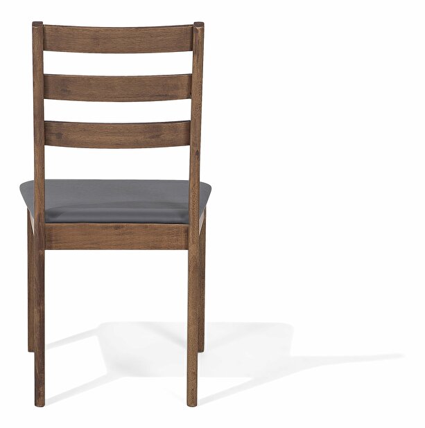 Set 2 buc. scaune pentru sufragerie Mesto (lemn închis)