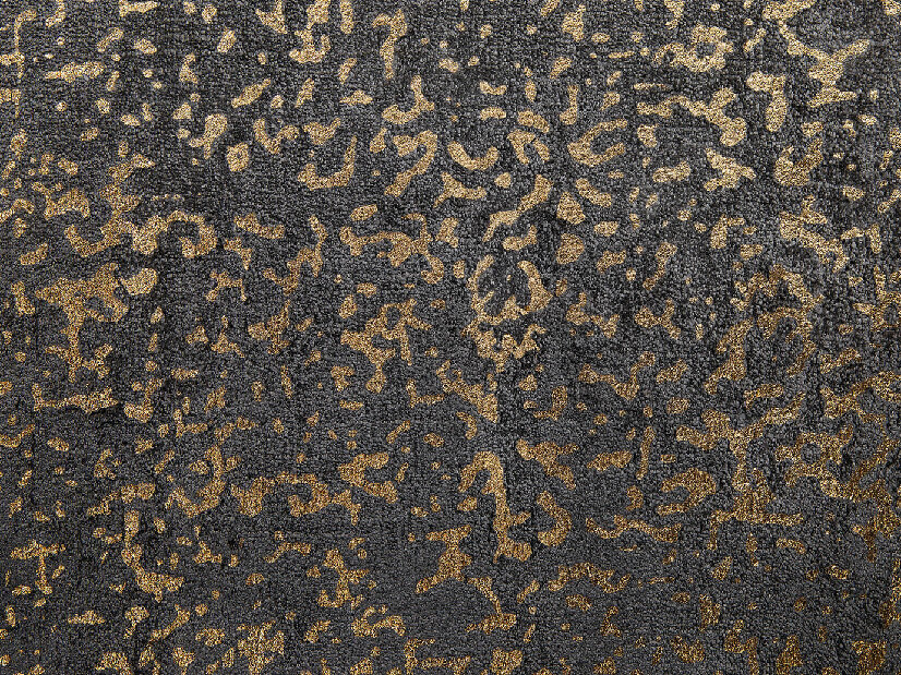 Covor 140x200 cm ELSE (stofă) (gri + auriu)