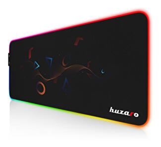 Mouse pad Drift (negru + multicolor) (cu iluminat LED)