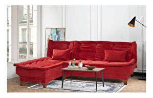 Canapea extensibilă Keid C (roșu) (S)