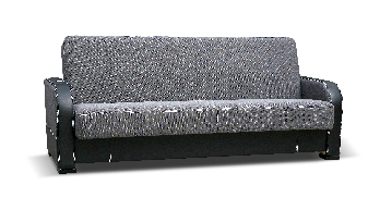 Canapea trei locuri Forgo (gri + negru)