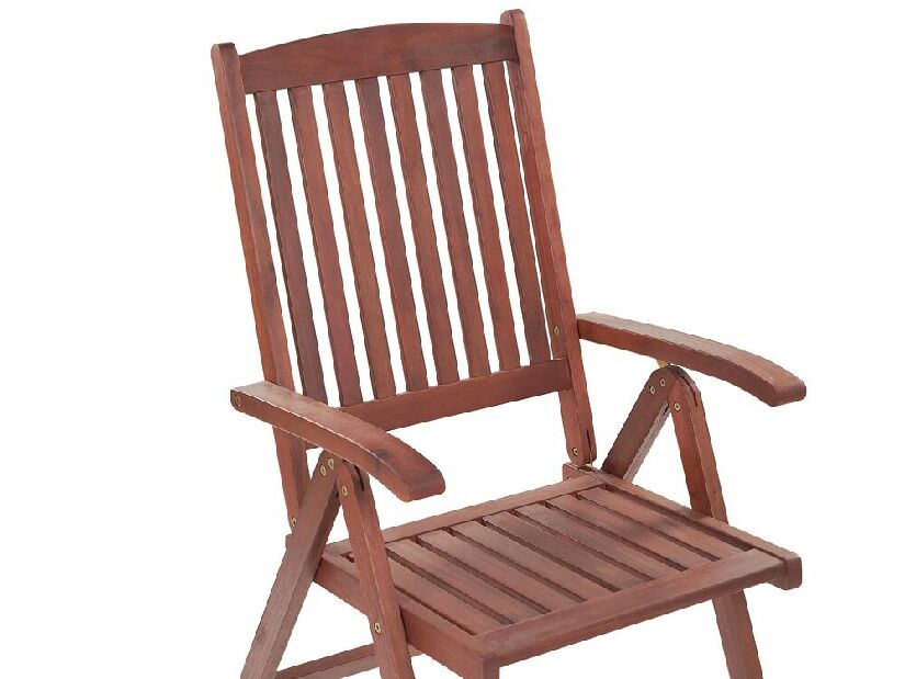 Set 2 buc. scaune grădină TRATORIA (roșu închis)