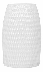 Vază LAVENA 25 cm (sticlă laminat) (alb)