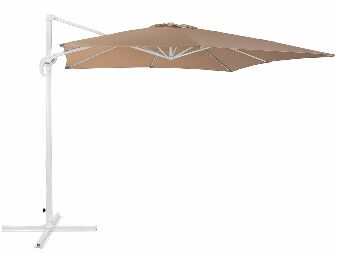 Umbrelă de grădină 250 cm MONCE (aluminiu) (bej nisipiu)