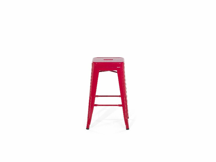 Set scaune tip bar 2buc. Cabriot (roșu)