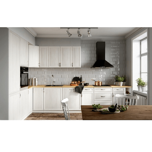 Dulap de bucătărie superior deschis W200 Sillina (alb)