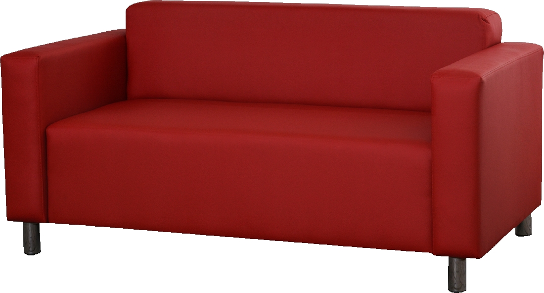 Canapea 2 locuri Șezut Hugo 2R (Roșu)